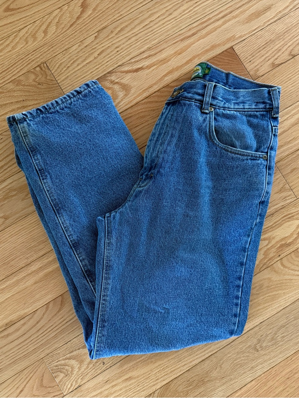 Cabela’s fleece lined blue jeans 33x30